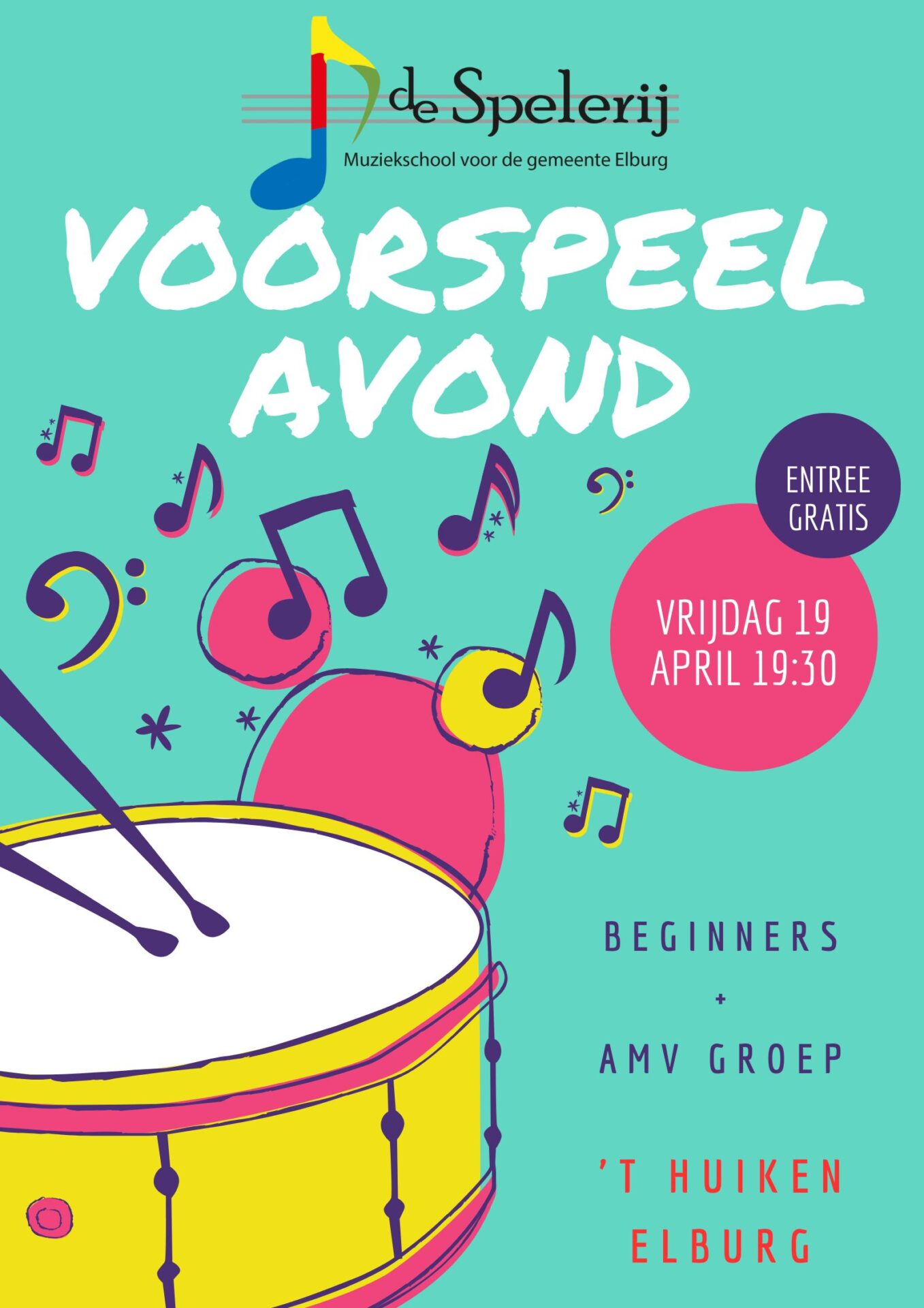 voorspeelavond 19 april